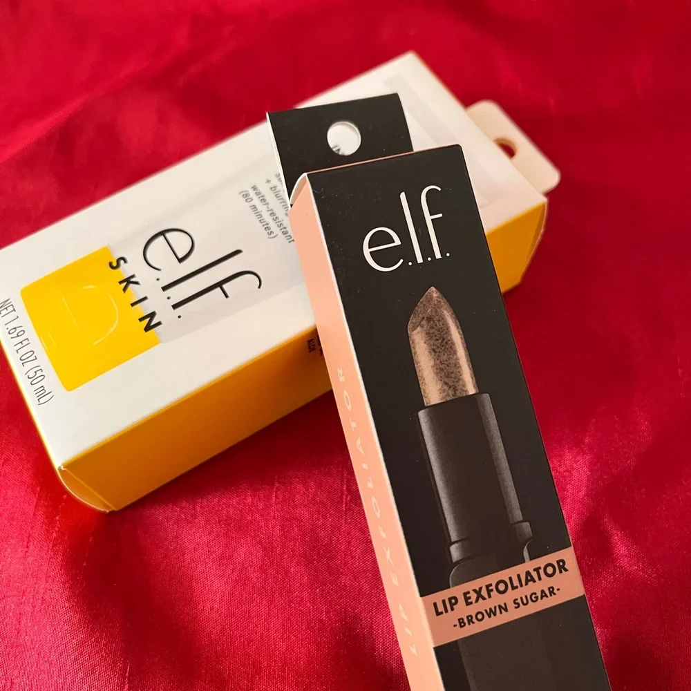 e.l.f. Skin & Lip bundle! - Skin Invisible Sunscreen and Lip Exfoliator Set